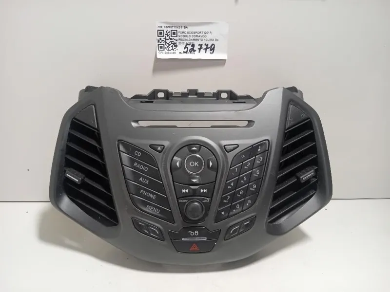 Modulo Comando Riscaldamento Clima 8BM5T18K811BA Ford Ecosport 2017