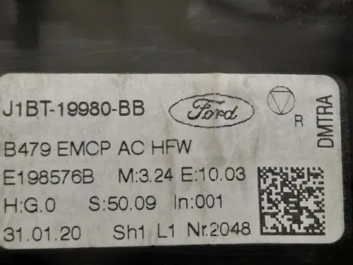 Modulo Comando Riscaldamento Clima J1BT-19980-BB Ford Fiesta VI 2008