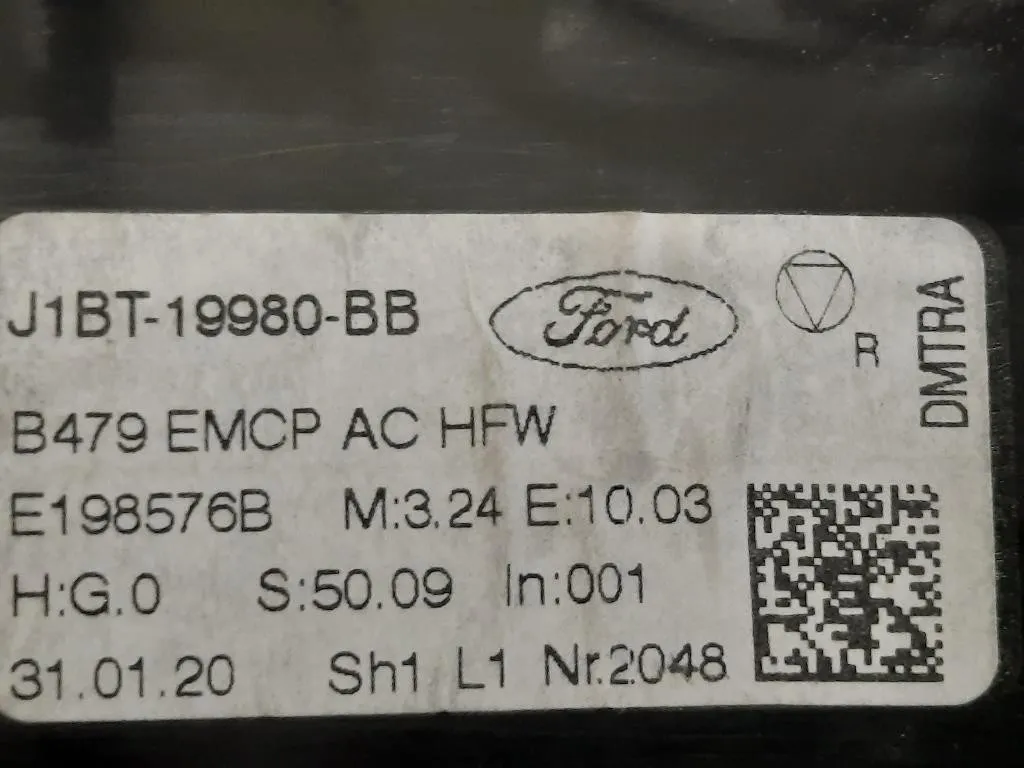 Modulo Comando Riscaldamento Clima J1BT-19980-BB Ford Fiesta VI 2008