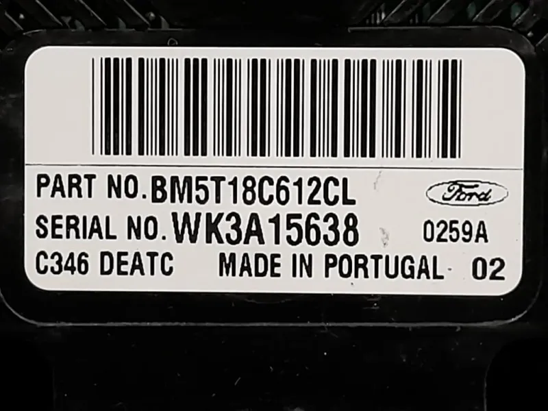 Modulo Comando Riscaldamento Clima BM5T18C612CL Ford Focus III 2008