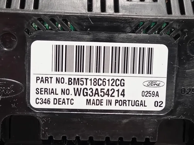 Modulo Comando Riscaldamento Clima BM5T-18C612CG Ford Focus IV SW 2011