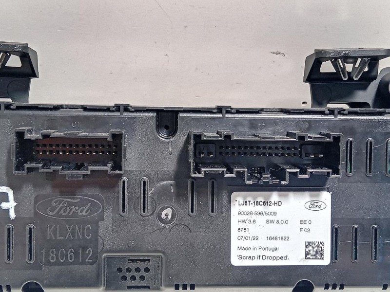 Modulo Comando Riscaldamento Clima LJ6T-18C612-HD Ford KUGA III 2020