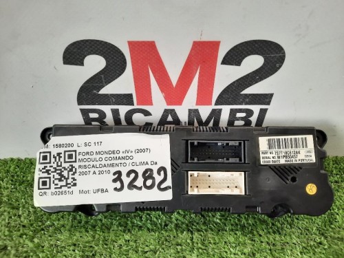 Modulo Comando Riscaldamento Clima 7S7T18C612AK CENTRALINA REGOLATORE AC Ford Mondeo IV 2007