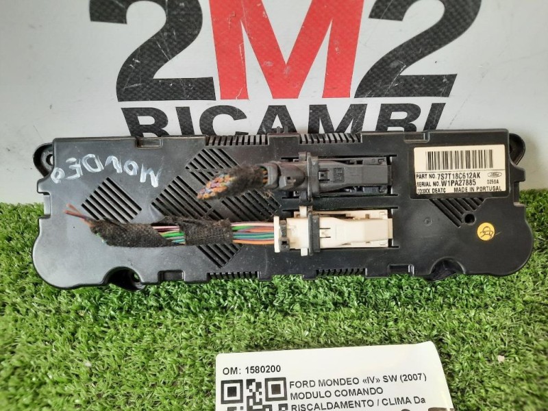 Modulo Comando Riscaldamento Clima 1580200 MODULO Ford Mondeo IV SW 2007