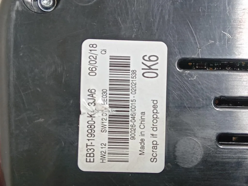 Modulo Comando Riscaldamento Clima EB3T-19980-KK Ford Ranger IV 2019