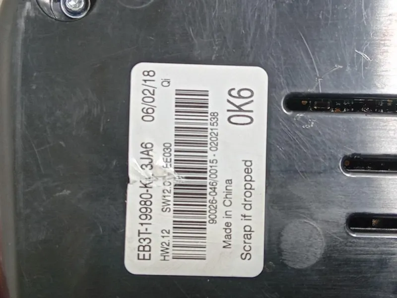 Modulo Comando Riscaldamento Clima EB3T-19980-KK Ford Ranger IV 2019