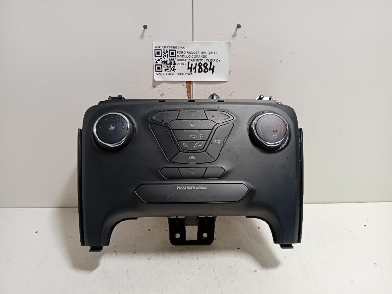 Modulo Comando Riscaldamento Clima EB3T-19980-KK Ford Ranger IV 2019