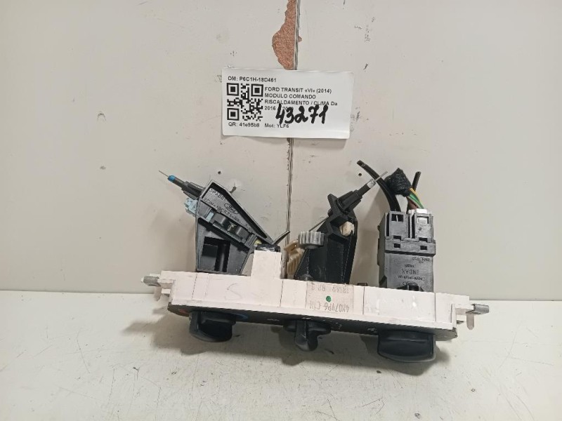Modulo Comando Riscaldamento Clima P6C1H-18D461 Ford Transit VI 2014