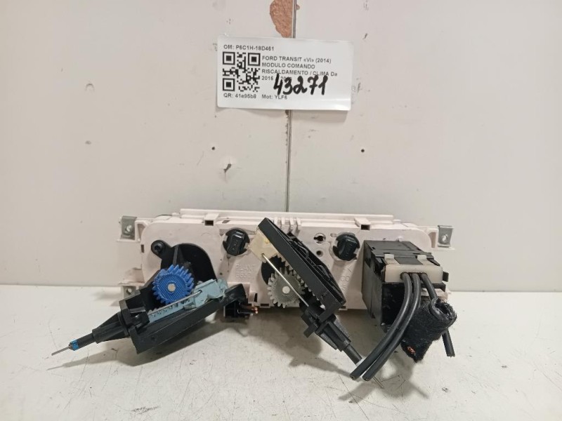 Modulo Comando Riscaldamento Clima P6C1H-18D461 Ford Transit VI 2014