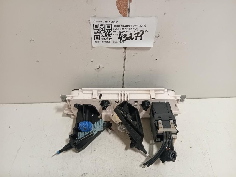Modulo Comando Riscaldamento Clima P6C1H-18D461 Ford Transit VI 2014