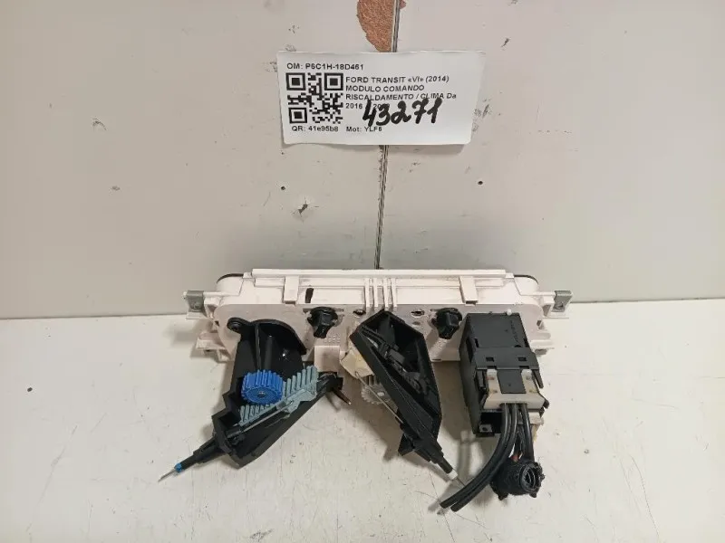 Modulo Comando Riscaldamento Clima P6C1H-18D461 Ford Transit VI 2014