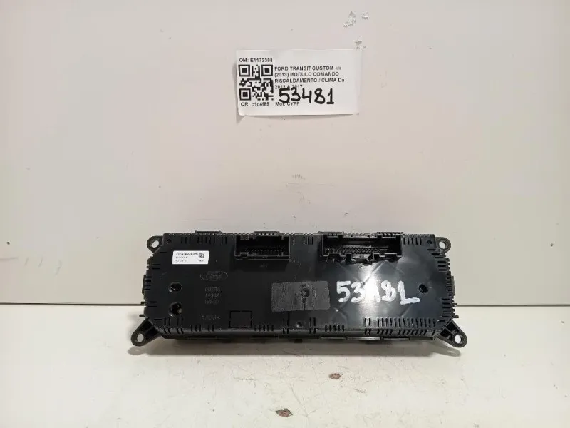 Modulo Comando Riscaldamento Clima E1172308 Ford Transit Custom I 2013