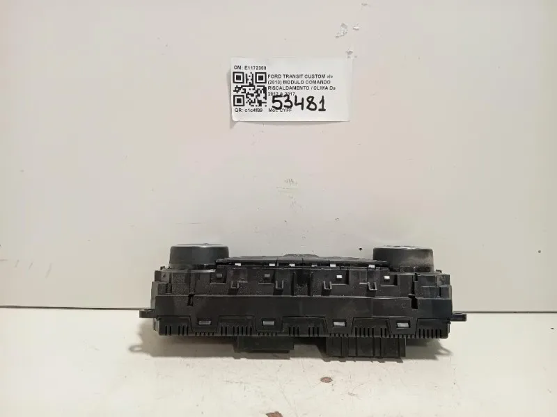 Modulo Comando Riscaldamento Clima E1172308 Ford Transit Custom I 2013