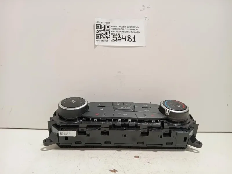 Modulo Comando Riscaldamento Clima E1172308 Ford Transit Custom I 2013