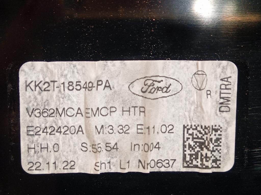 Modulo Comando Riscaldamento Clima KK2T-18549-PA Ford Transit Custom I 2013