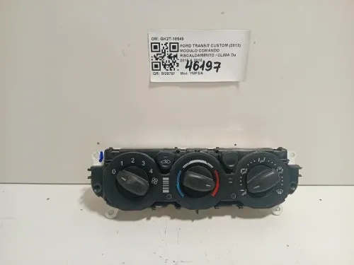 Modulo Comando Riscaldamento Clima GK2T-18549 Ford Transit Custom I 2013
