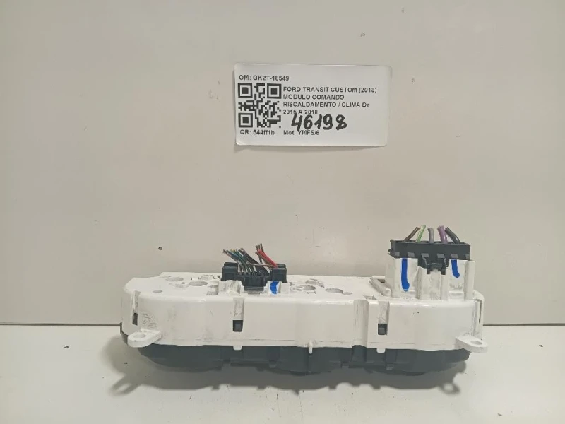 Modulo Comando Riscaldamento Clima GK2T-18549 Ford Transit Custom I 2013