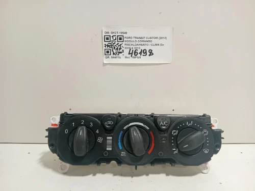 Modulo Comando Riscaldamento Clima GK2T-18549 Ford Transit Custom I 2013