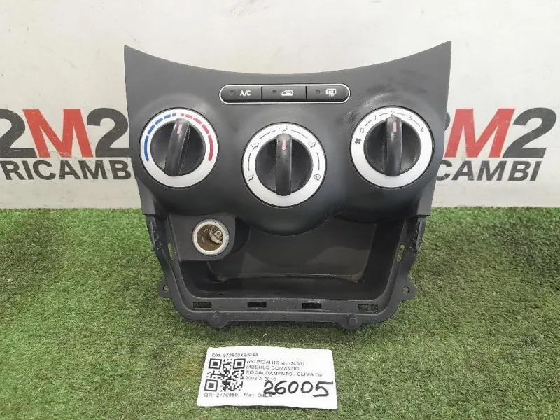 Modulo Comando Riscaldamento Clima 972500X9404X Hyundai I10 I 2008