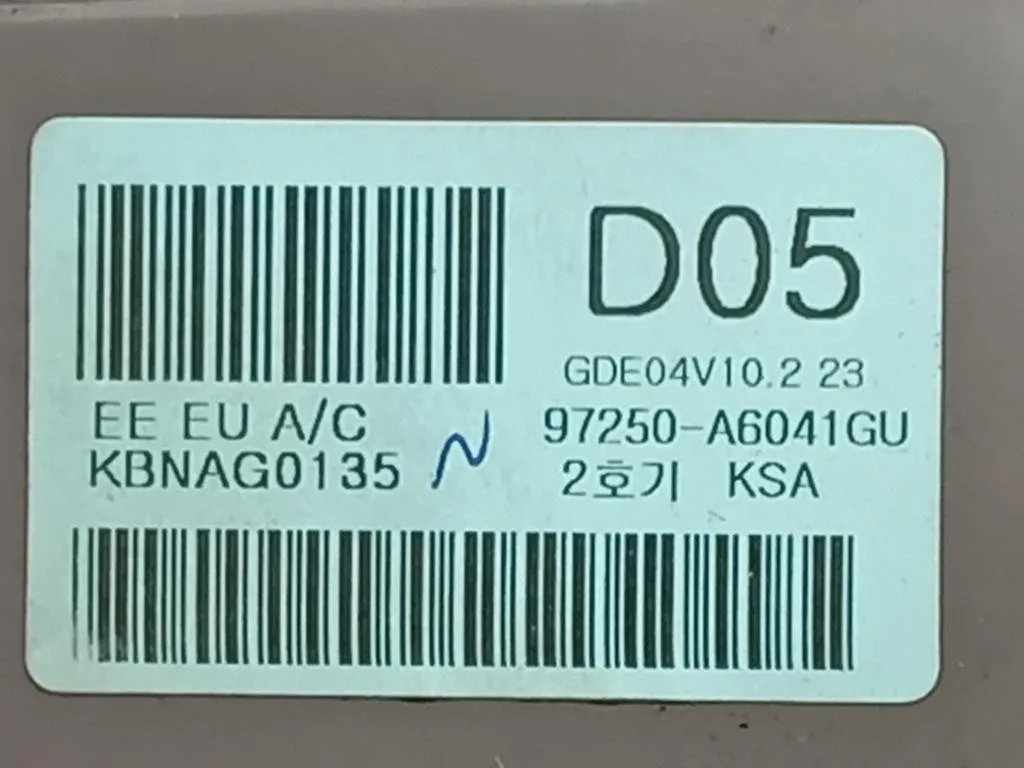 Modulo Comando Riscaldamento Clima 97250-A6041 Hyundai I30 II 2015