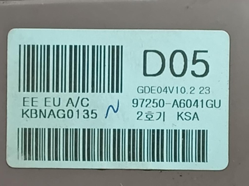 Modulo Comando Riscaldamento Clima 97250-A6041 Hyundai I30 II 2015