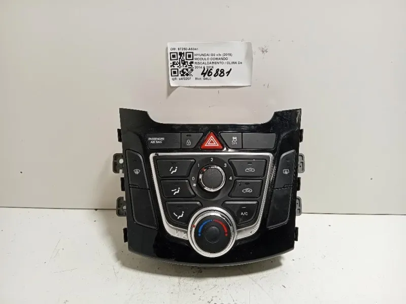 Modulo Comando Riscaldamento Clima 97250-A6041 Hyundai I30 II 2015