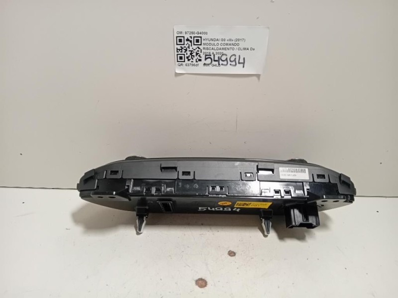 Modulo Comando Riscaldamento Clima 97250-G4000 Hyundai I30 III 2017