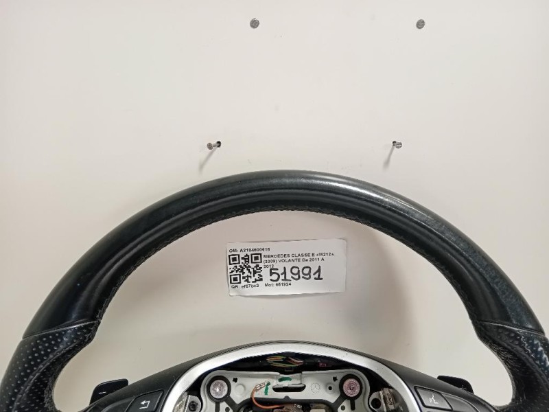 Volante A2184600618 Mercedes Classe E W212 2009