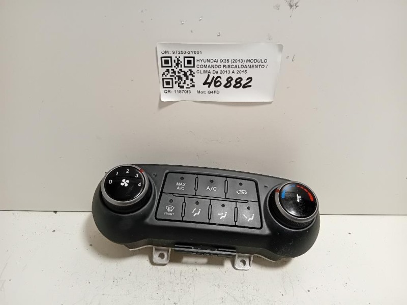 Modulo Comando Riscaldamento Clima 97250-2Y001 Hyundai IX35 2013