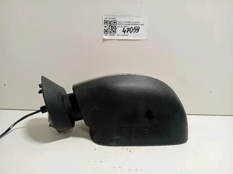 Retrovisore Esterno ANT SX 5 FILI SPECCHIO SPECCHIETTO VETRO Dacia Duster I 2014