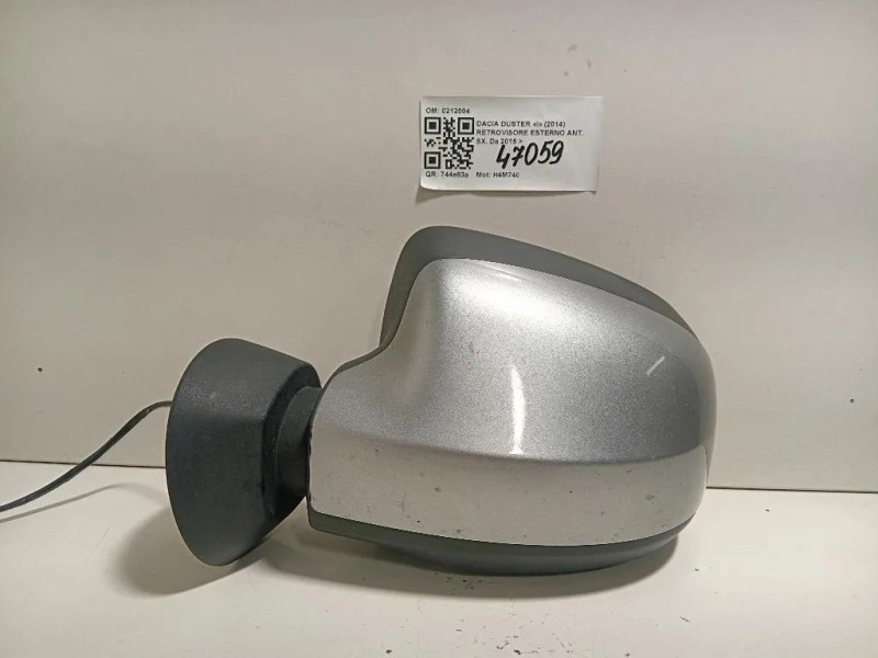Retrovisore Esterno ANT SX 5 FILI SPECCHIO SPECCHIETTO VETRO Dacia Duster I 2014