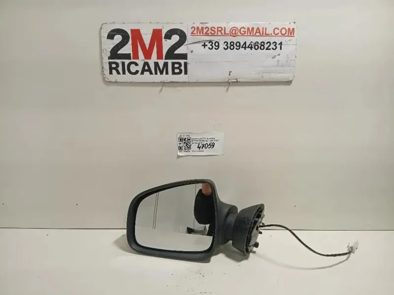 Retrovisore Esterno ANT SX 5 FILI SPECCHIO SPECCHIETTO VETRO Dacia Duster I 2014