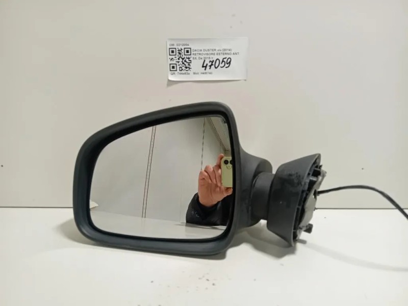 Retrovisore Esterno ANT SX 5 FILI SPECCHIO SPECCHIETTO VETRO Dacia Duster I 2014