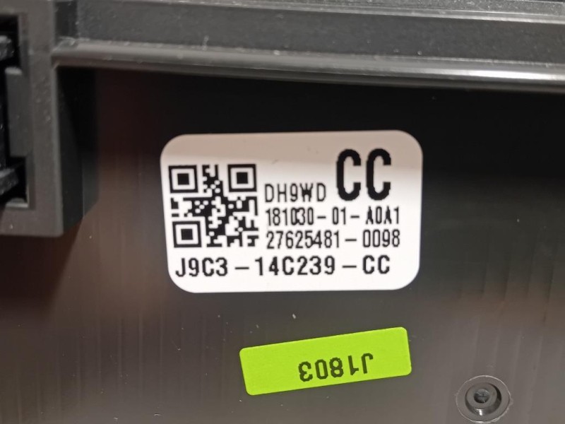 Modulo Comando Riscaldamento Clima J9C3-14C239-CC Jaguar E-pace 2017