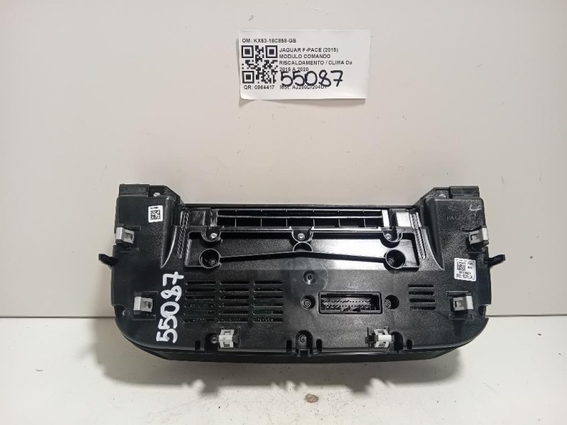 Modulo Comando Riscaldamento Clima KX63-18C858-GB Jaguar F-pace 2015