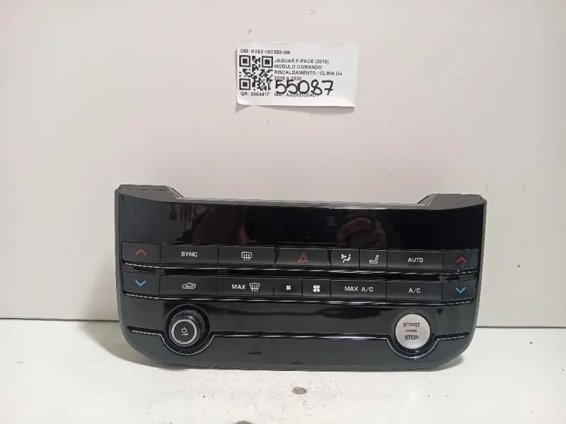 Modulo Comando Riscaldamento Clima KX63-18C858-GB Jaguar F-pace 2015