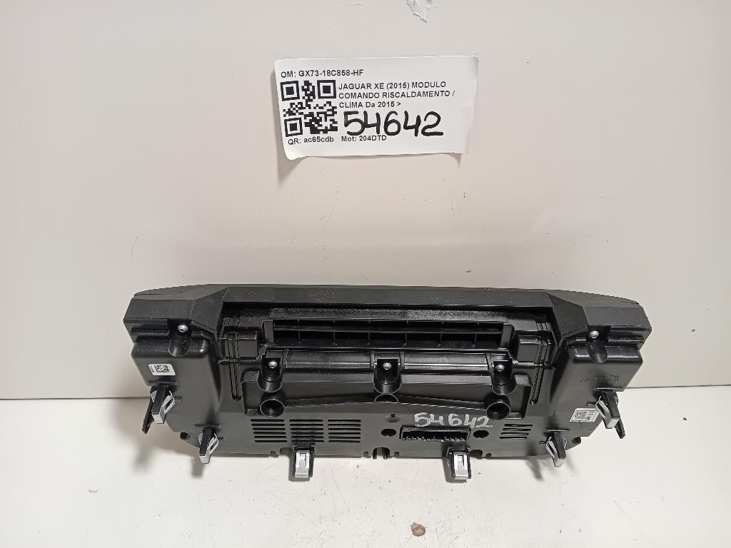 Modulo Comando Riscaldamento Clima GX73-18C858-HF Jaguar XE 2015