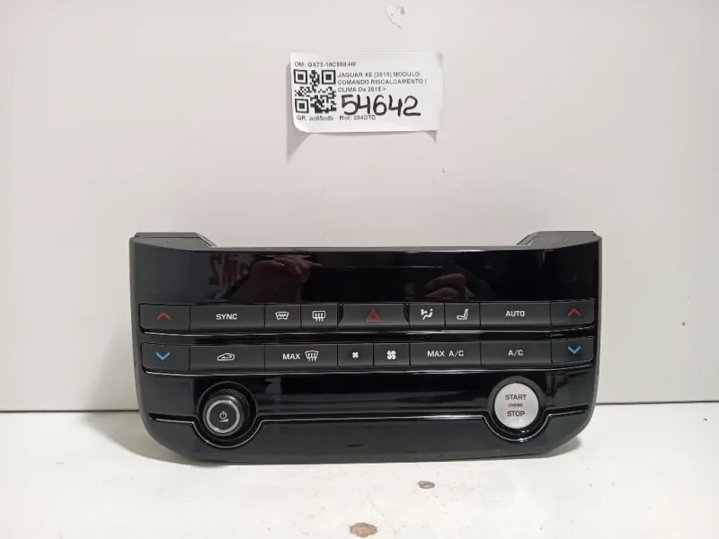 Modulo Comando Riscaldamento Clima GX73-18C858-HF Jaguar XE 2015