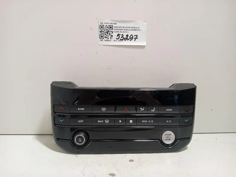 Modulo Comando Riscaldamento Clima GX73-18C858 Jaguar XE 2015