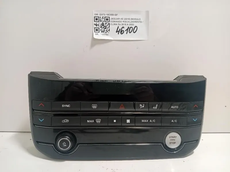 Modulo Comando Riscaldamento Clima GX73-18C858-GF Jaguar XE 2015