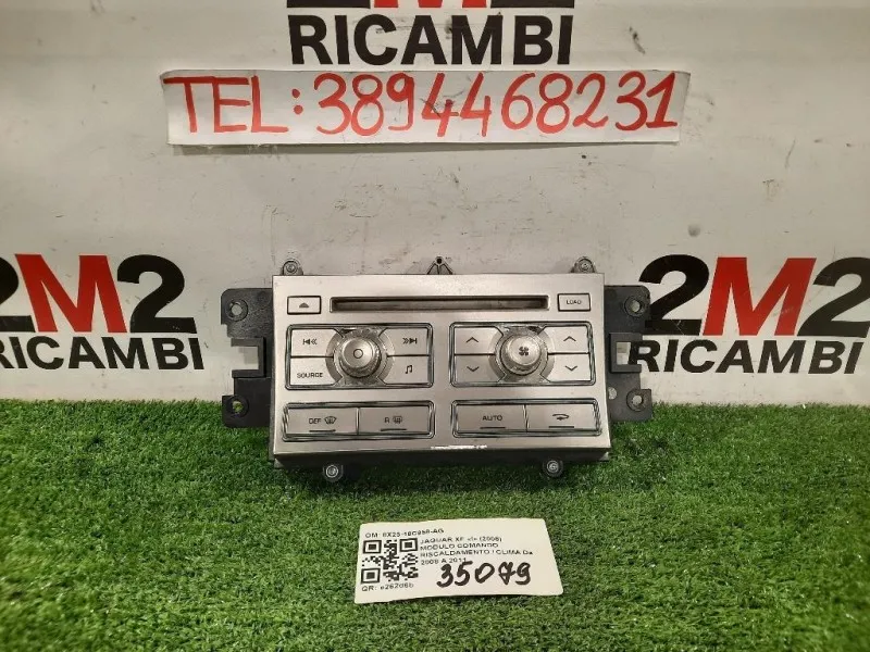 Modulo Comando Riscaldamento Clima 8X23-18C858-AG Jaguar XF I 2008