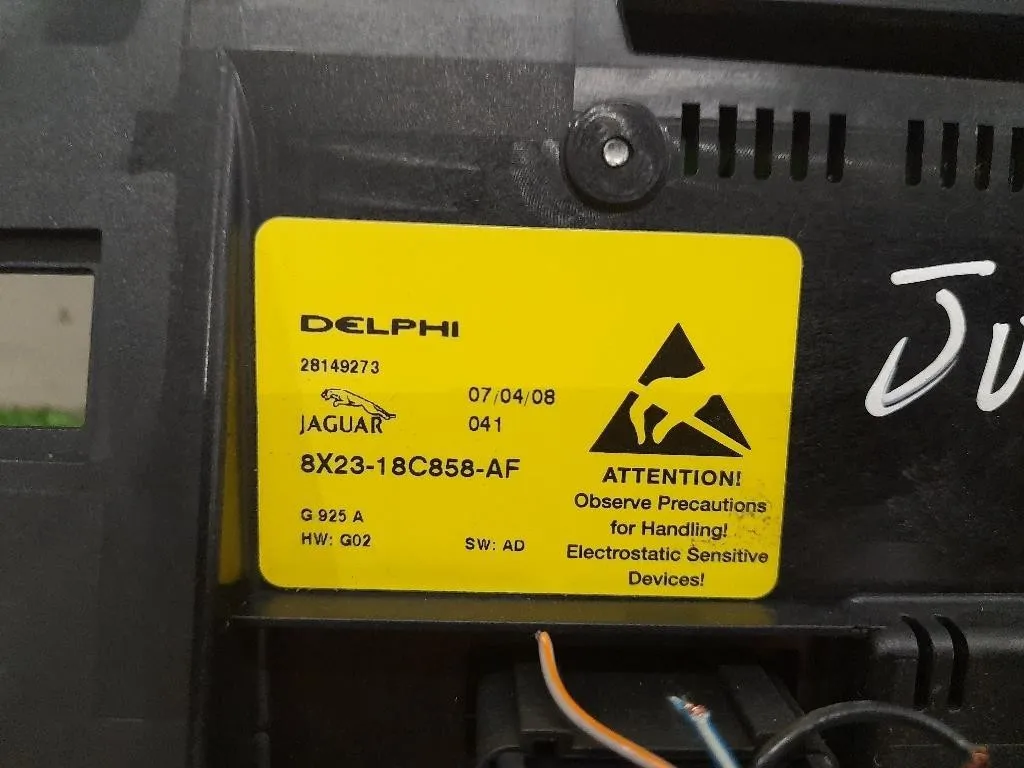 Modulo Comando Riscaldamento Clima 8X2318C858AF Jaguar XF I 2008