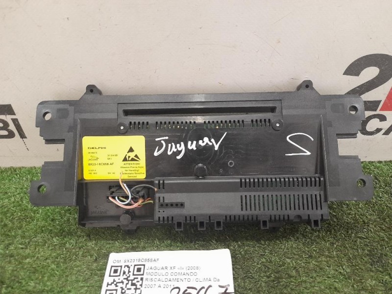 Modulo Comando Riscaldamento Clima 8X2318C858AF Jaguar XF I 2008