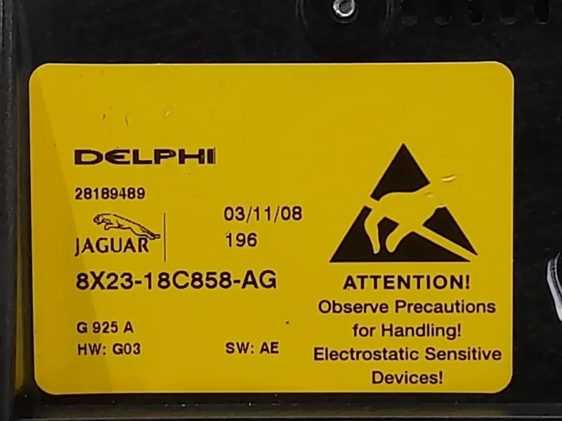 Modulo Comando Riscaldamento Clima 8X23-18C858- AG Jaguar XF I 2008