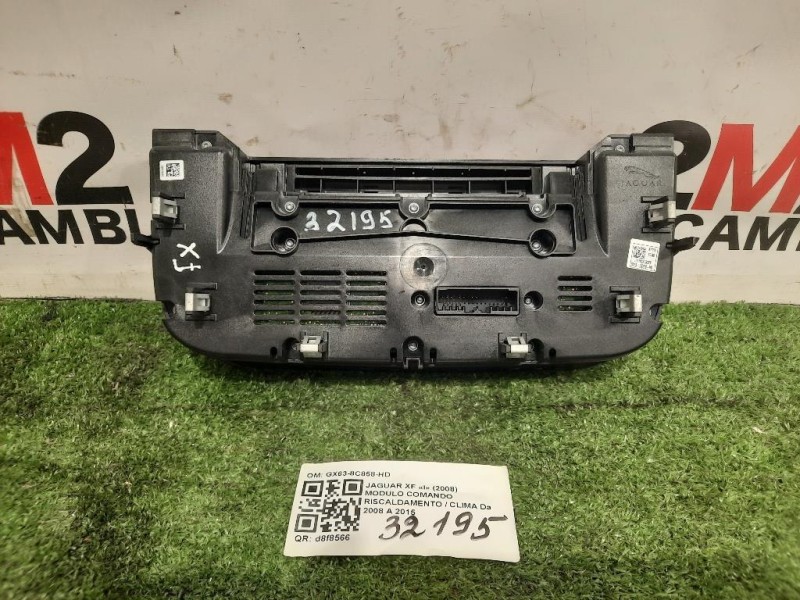 Modulo Comando Riscaldamento Clima GX63-8C858-HD Jaguar XF I 2008