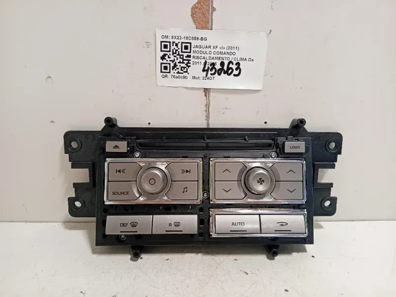 Modulo Comando Riscaldamento Clima 8X23-18C859-BG Jaguar XF I 2011