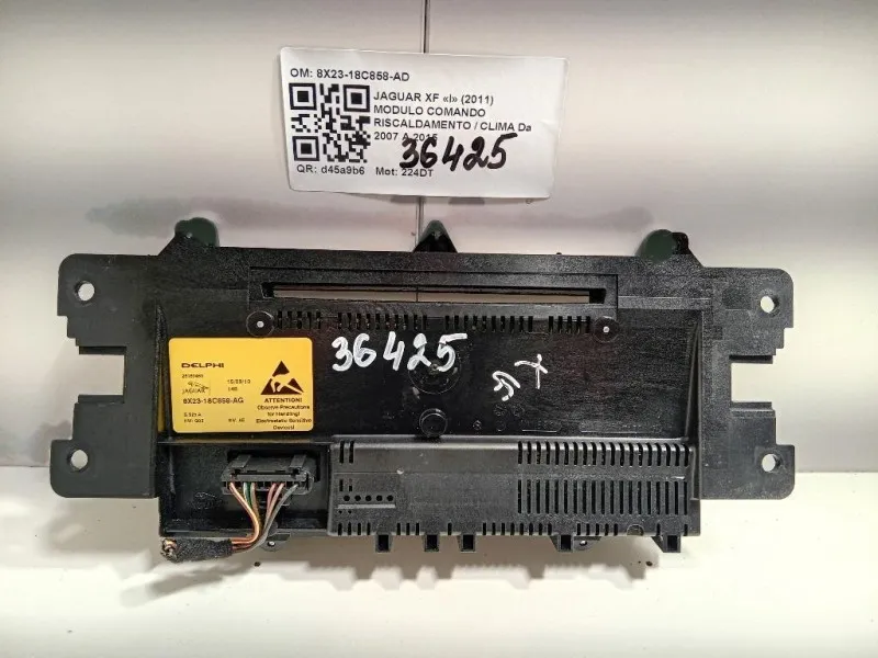 Modulo Comando Riscaldamento Clima 8X23-18C858-AD Jaguar XF I 2011