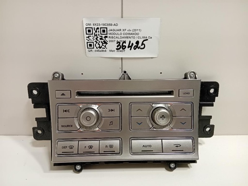 Modulo Comando Riscaldamento Clima 8X23-18C858-AD Jaguar XF I 2011