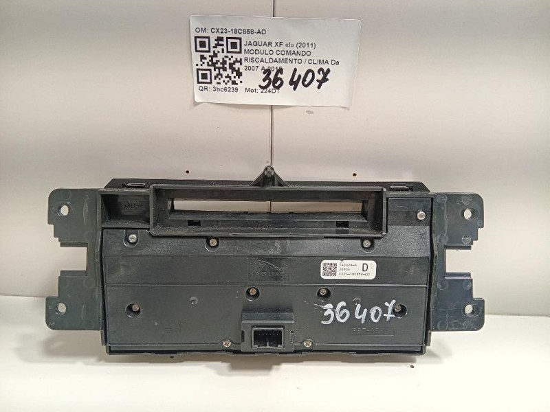 Modulo Comando Riscaldamento Clima CX23-18C858-AD Jaguar XF I 2011