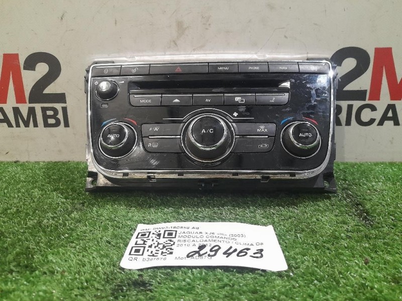 Modulo Comando Riscaldamento Clima DW93-18C858-AB Jaguar XJ6 III 2003